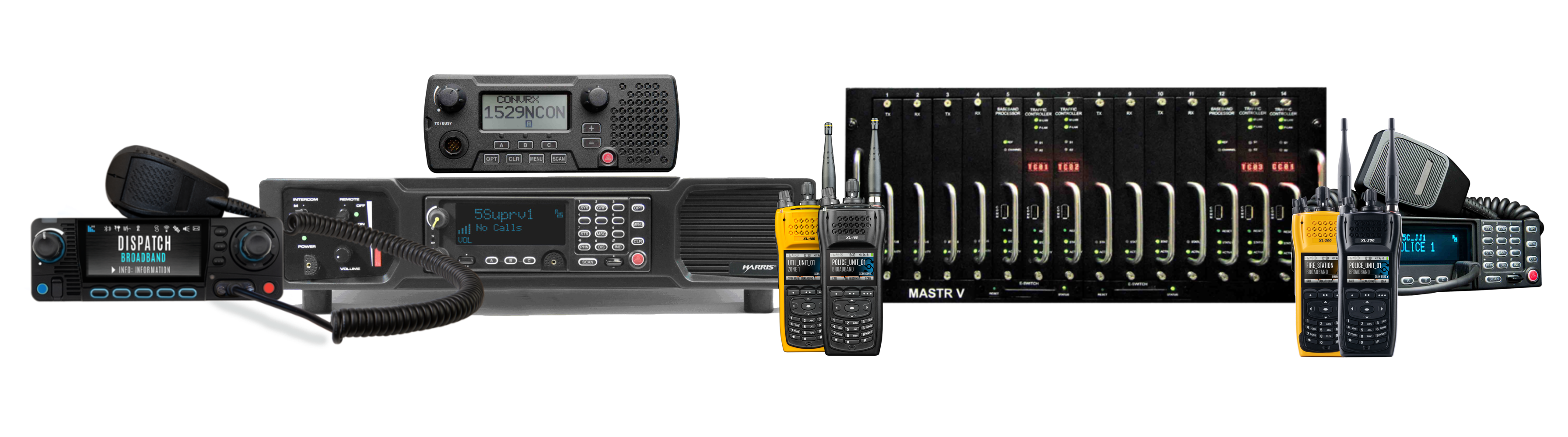 Assortment of Portable, Mobile, and Base Station Radios from L3Harris